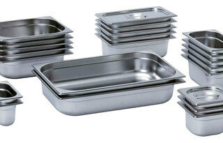 Contenitori inox Gastronorm: il “Lego” della cucina professionale